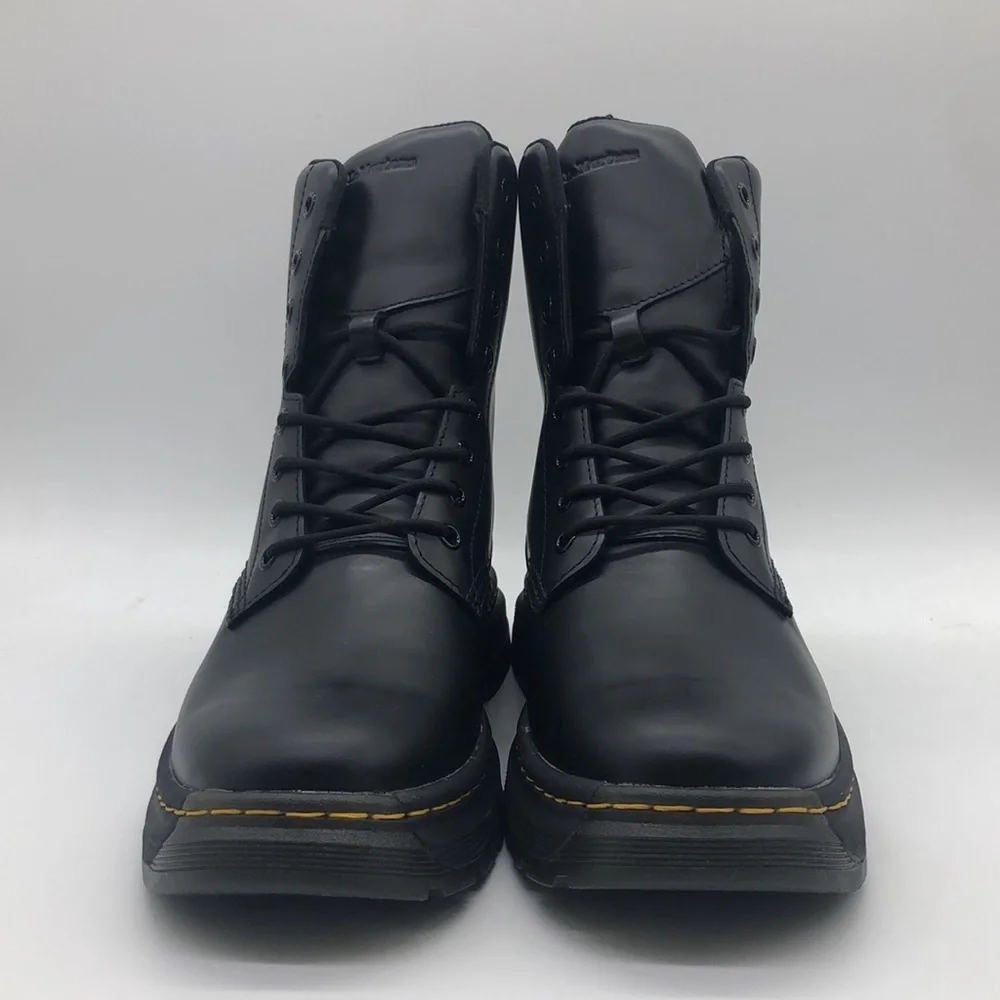 Mens Dr. Martens Crewson Black/Yellow 31222001 New with box - Picture 4 of 6